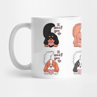 Cavalier King Charles Spaniel - Ruby, Blenheim, Black and Tan and Tri-colour Mug